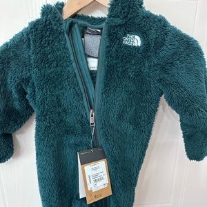 Brand New never used baby one piece zip up fleece cover up